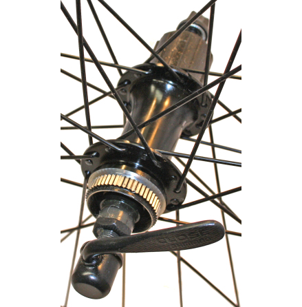 Bakhjul 28&quot; (622) skivbroms C-lock 8/9-del sv flgbroms