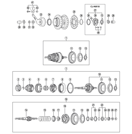 Solhjul 2 &amp; 3 SG7C22-26