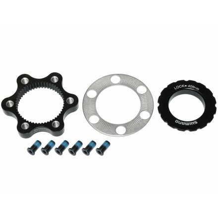 Adapter skivbroms centerlock till 6-bult Shimano