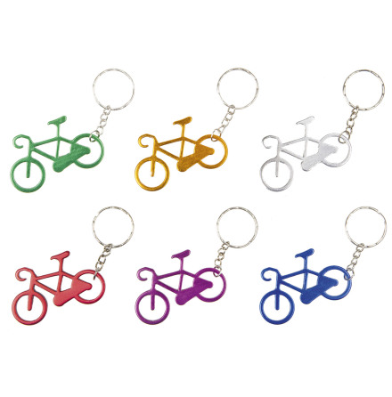 Nyckelring Cykel 12 st 6 färger