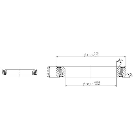 Styrlager CB-713 Union