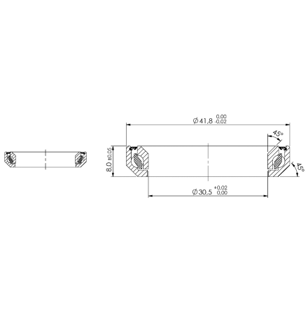 Styrlager CB-735