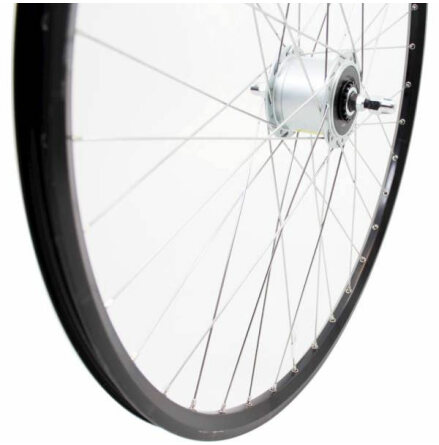 Framhjul 28&quot; (622) Navdynamo skivbroms C-lock