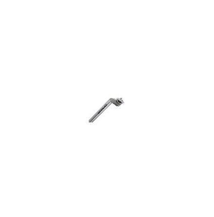 Sadelstolpe 26,8 mm silver