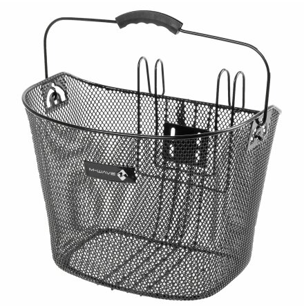 Korg fram svart 34,5 x 25,5 x 26 M-WAVE